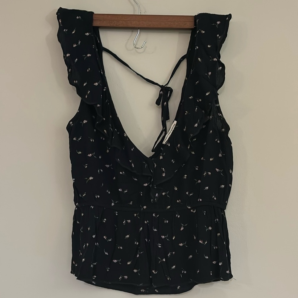 American Eagle outfitters 2-price shirt with under bralette